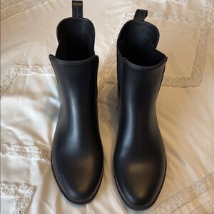 a new day Black Ankle Boots